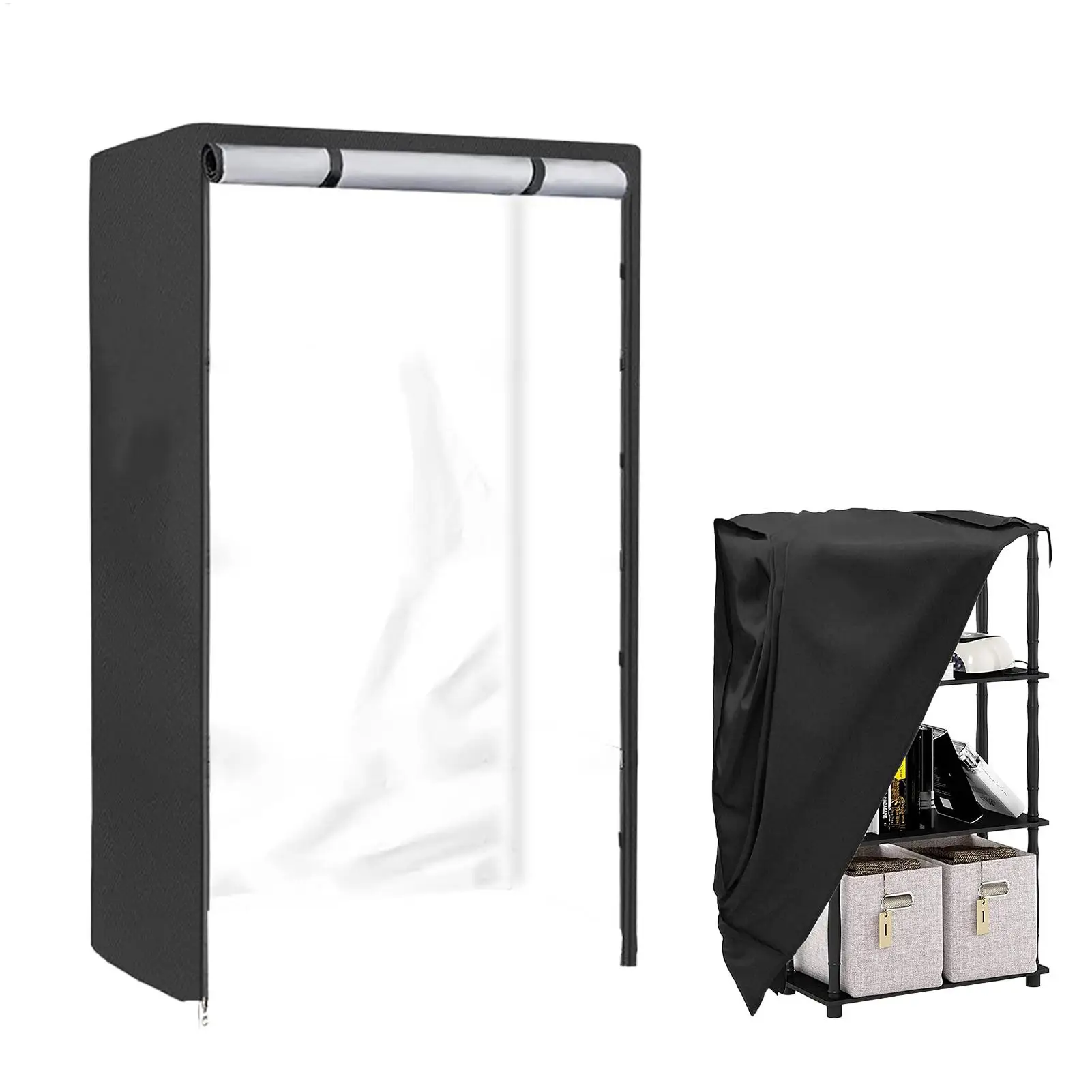 Black Shelf Dust Cover Storage Bag Outdoor Garden Patio Furniture Protector Dependable Waterproof Dustproof for Living Room
Black Shelf Dust Cover Storage Bag Outdoor Garden Patio Furniture Protector Dependable Waterproof Dustproof for Living Room