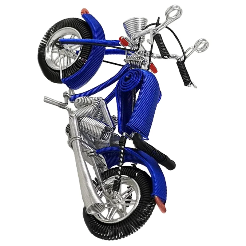 B62B-Handcrafted Aluminum Wire Motorcycle Furniture Decor - Unique Motorbike Sculpture For Home Easy To Use Blue
B62B-Handcrafted Aluminum Wire Motorcycle Furniture Decor - Unique Motorbike Sculpture For Home Easy To Use Blue