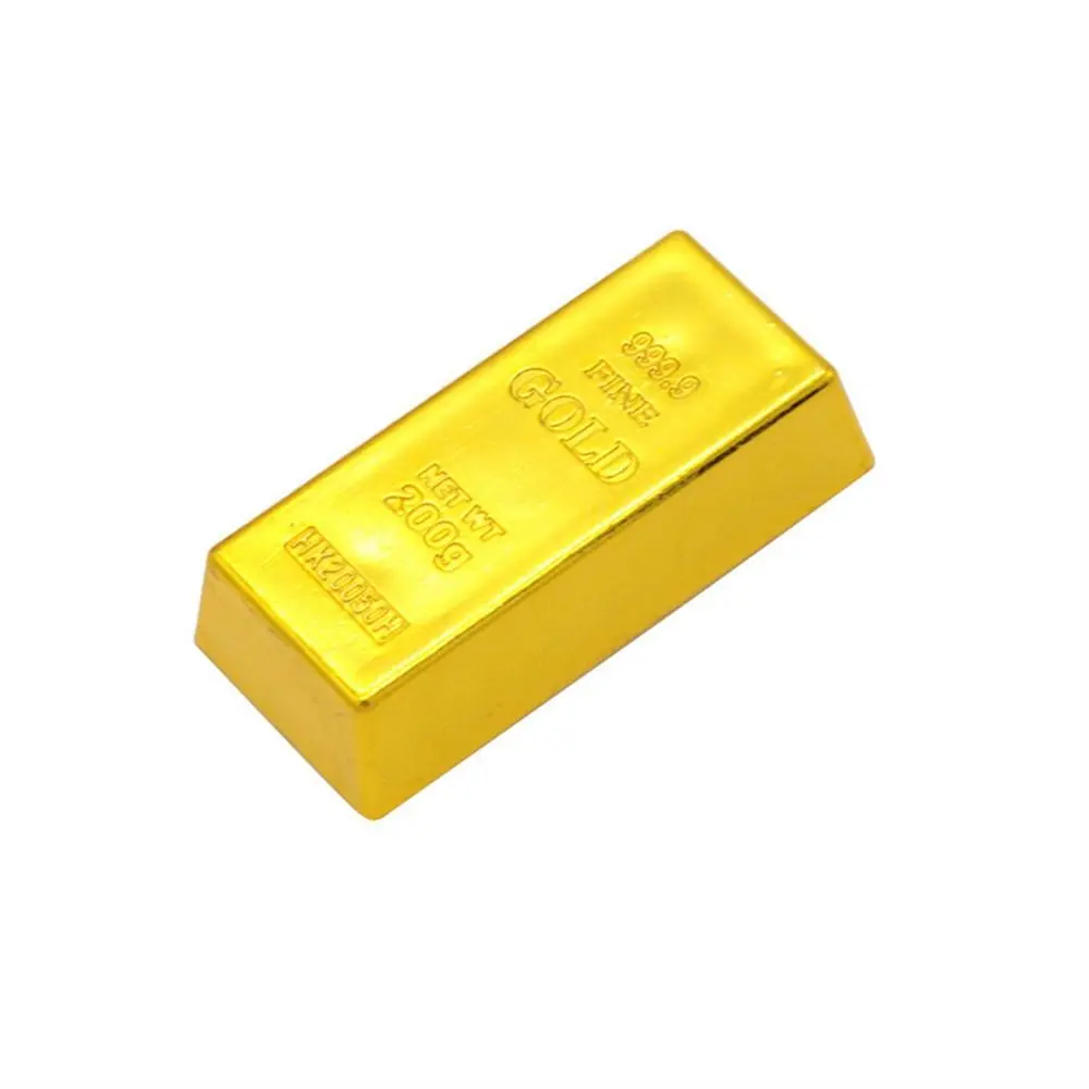 Office Accessory Simulation Fake Gold Bar Paperweight Door Stop Golden Brick Movie Prop Plastic Bullion Bar Home Decor
Office Accessory Simulation Fake Gold Bar Paperweight Door Stop Golden Brick Movie Prop Plastic Bullion Bar Home Decor