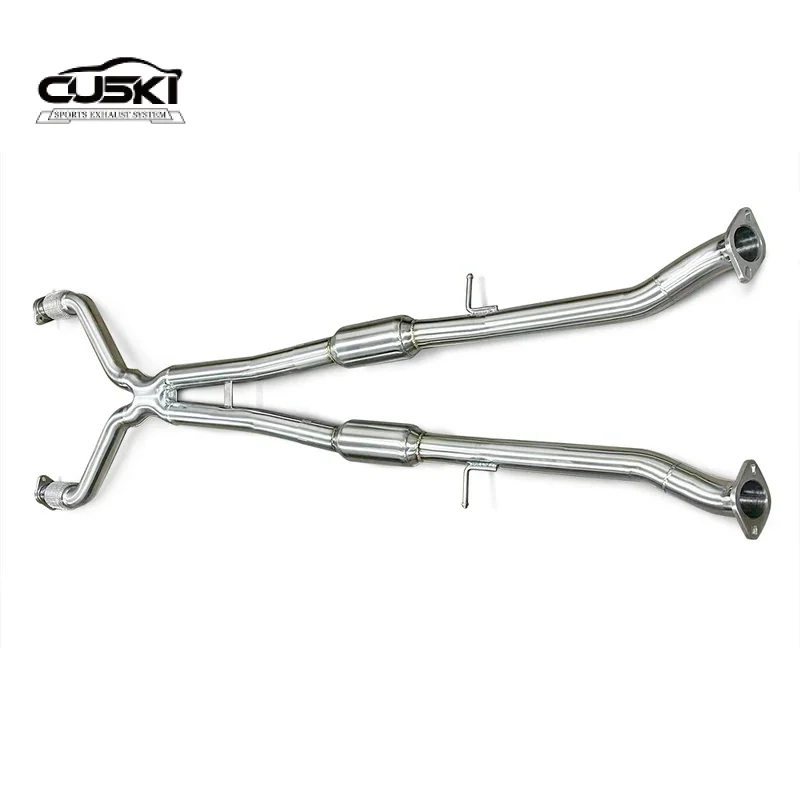 High quality Exhaust Middle Pipe with Resonator Suitable For Nissan 400Z 3.0T 2021-2023 Stainless Stee Automobile Accessorie
High quality Exhaust Middle Pipe with Resonator Suitable For Nissan 400Z 3.0T 2021-2023 Stainless Stee Automobile Accessorie