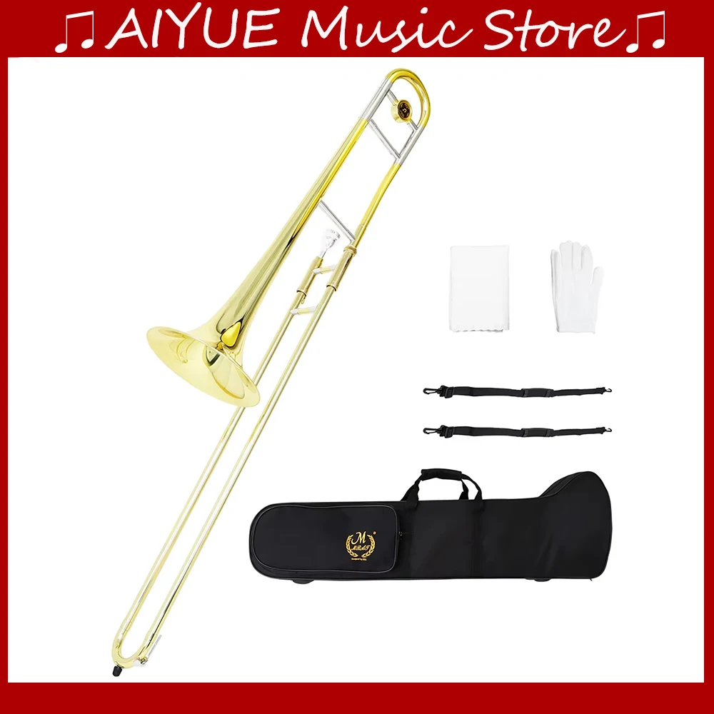M MBAT альт тромбон латунный лак Bb тон B плоский тромбон с мундштуком ткань для чистки футляр латунные музыкальные инструменты
M MBAT альт тромбон латунный лак Bb тон B плоский тромбон с мундштуком ткань для чистки футляр латунные музыкальные инструменты