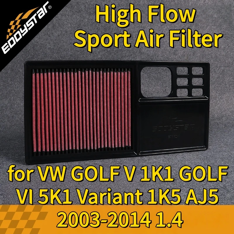 Спортивный воздушный фильтр с высоким расходом для VW GOLF V 1K1 GOLF VI 5K1 Variant 1K5 AJ5 2003-2014 1,4, моющиеся гоночные впускные фильтры
Спортивный воздушный фильтр с высоким расходом для VW GOLF V 1K1 GOLF VI 5K1 Variant 1K5 AJ5 2003-2014 1,4, моющиеся гоночные впускные фильтры