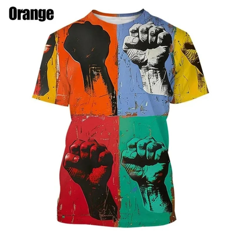Summer Funny Men's Fist 3D Printed T-Shirt Street Sports Casual Personalized Top Fashion Short Sleeve Tees Pop Unisex T Shirts
Summer Funny Men's Fist 3D Printed T-Shirt Street Sports Casual Personalized Top Fashion Short Sleeve Tees Pop Unisex T Shirts