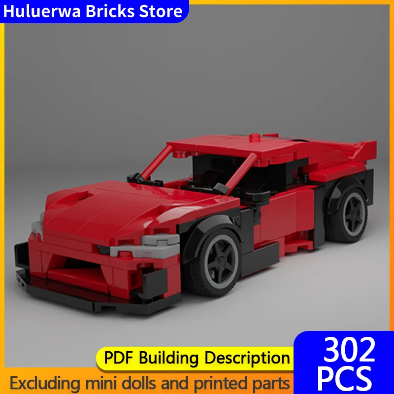 Модель скоростного гоночного автомобиля MOC, строительные кирпичи GR86 V1.0, модульная технология Hypercar, подарки, праздник, сборка, детские игрушки, костюм
Модель скоростного гоночного автомобиля MOC, строительные кирпичи GR86 V1.0, модульная технология Hypercar, подарки, праздник, сборка, детские игрушки, костюм