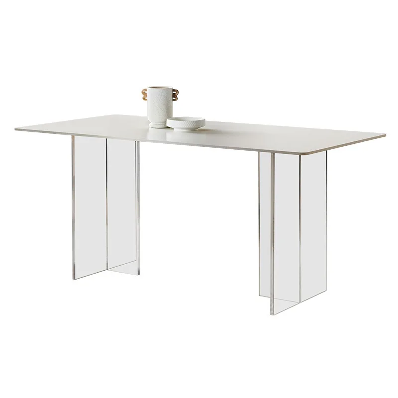 Acrylic suspended rock slab dining table modern simple hanging small apartment cream wind table
Acrylic suspended rock slab dining table modern simple hanging small apartment cream wind table