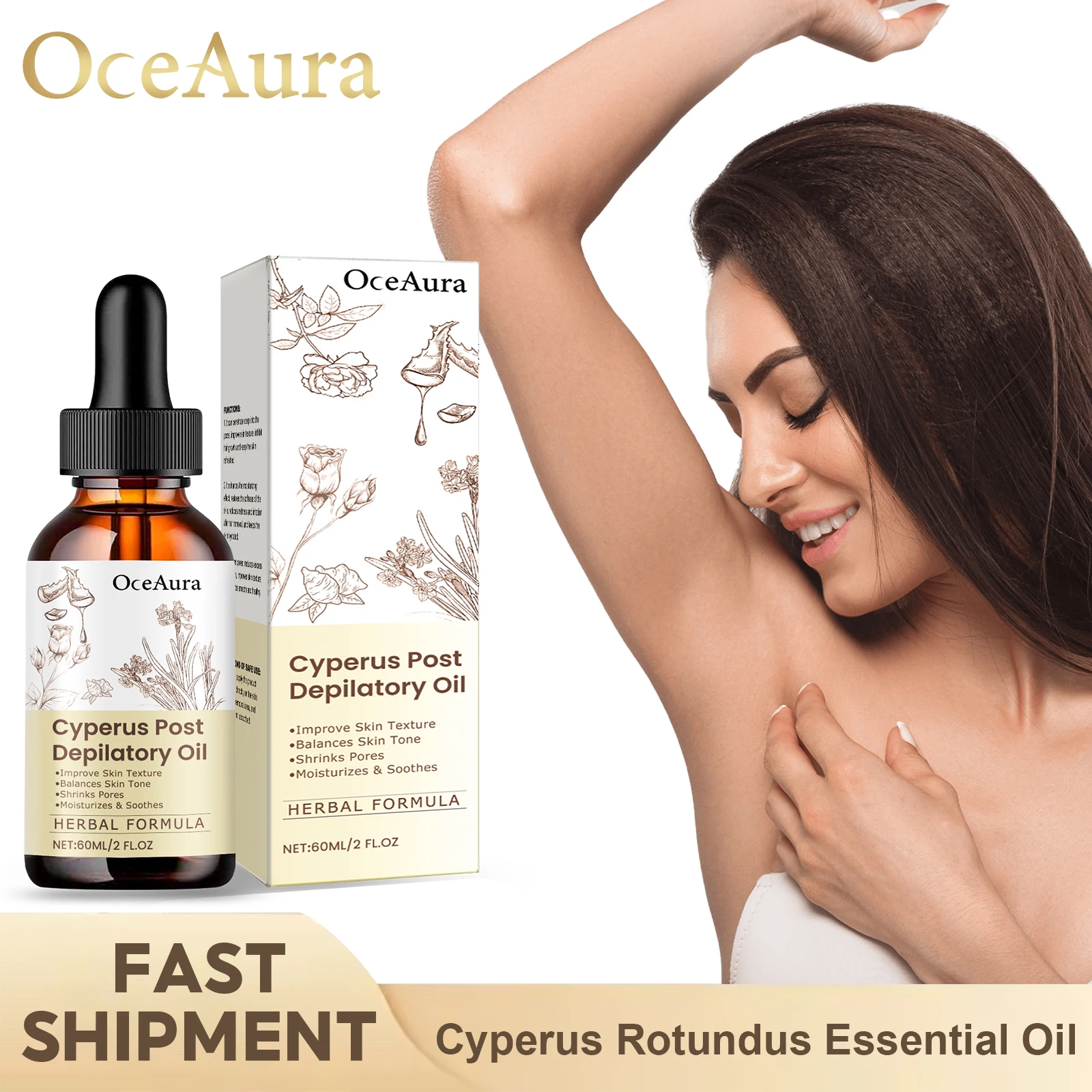 Cyperus Hair Removal Care Oil Armpit Legs Arm Hair Growth Inhibitor Moisturizing Smooth Prevent Ingrown Hair Body Depilatory Oil
Cyperus Hair Removal Care Oil Armpit Legs Arm Hair Growth Inhibitor Moisturizing Smooth Prevent Ingrown Hair Body Depilatory Oil