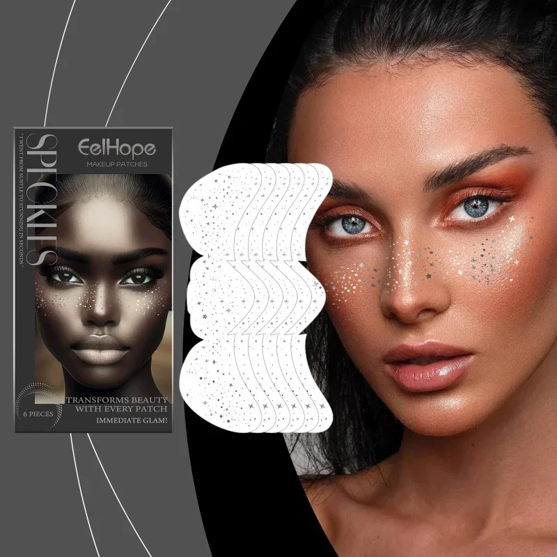 Spot Makeup Stickers - Help Create Freckle Makeup, Flexible, Durable, Clear Pattern, Waterproof, Easy To Transfer, 6pieces
Spot Makeup Stickers - Help Create Freckle Makeup, Flexible, Durable, Clear Pattern, Waterproof, Easy To Transfer, 6pieces