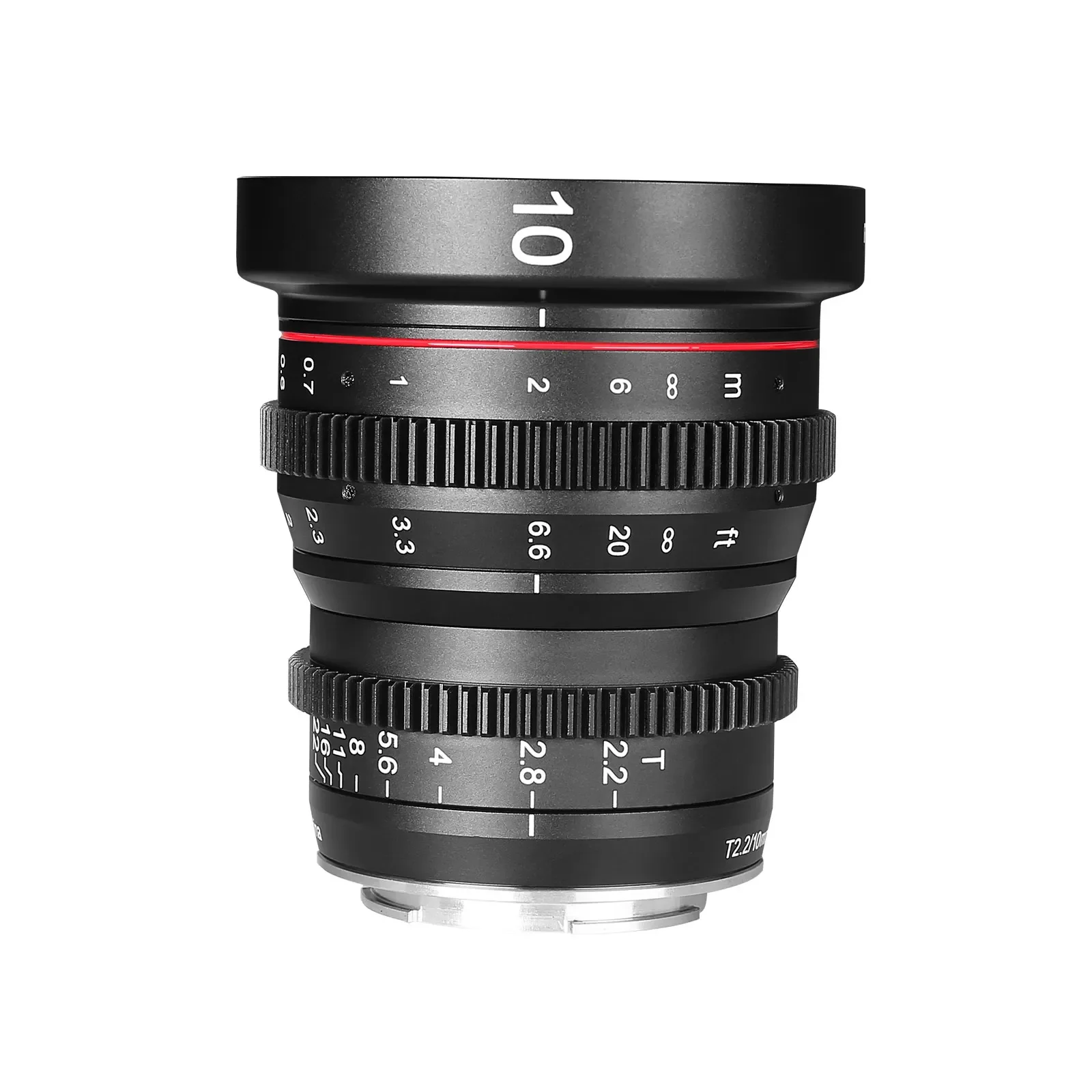 Meike 10mm T2.2 Large Aperture Manual Focus Low Distortion APS-C S35 Format Mini Prime Cine Lens
Meike 10mm T2.2 Large Aperture Manual Focus Low Distortion APS-C S35 Format Mini Prime Cine Lens