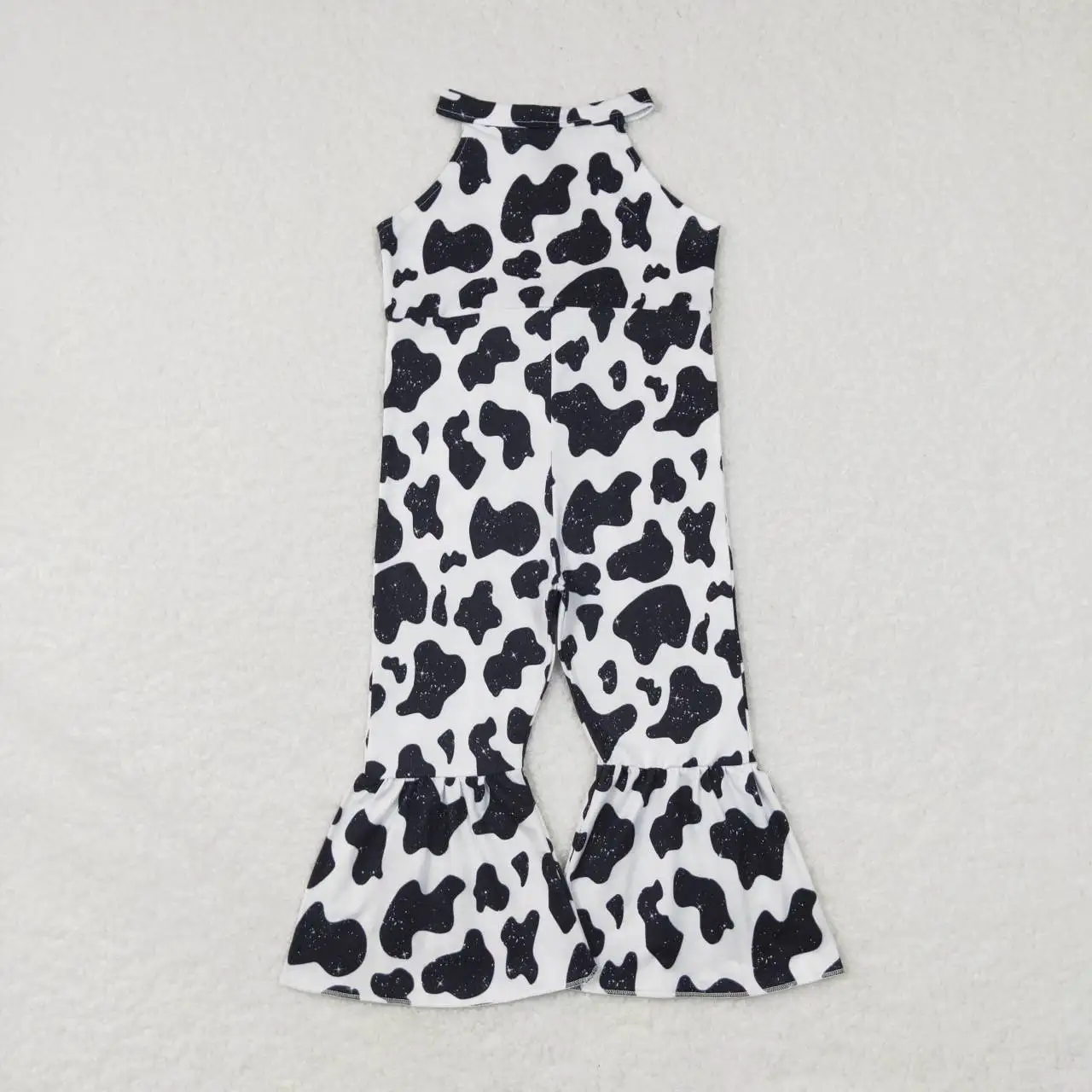 Wholesale Toddler Children Sleeveless Western One-piece Kids Pants Infant Overalls Boutique Romper Baby Girl Cow Print Jumpsuit
Wholesale Toddler Children Sleeveless Western One-piece Kids Pants Infant Overalls Boutique Romper Baby Girl Cow Print Jumpsuit