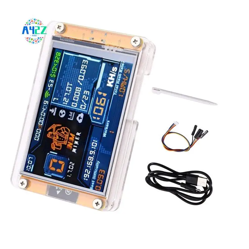 A42Z-1060KH/S Nmminer Nerdminer Upgraded Harshrate 3.5 Inch Big Display Bitcoin Crypto Solo Lottery Miner Nerdminer
A42Z-1060KH/S Nmminer Nerdminer Upgraded Harshrate 3.5 Inch Big Display Bitcoin Crypto Solo Lottery Miner Nerdminer