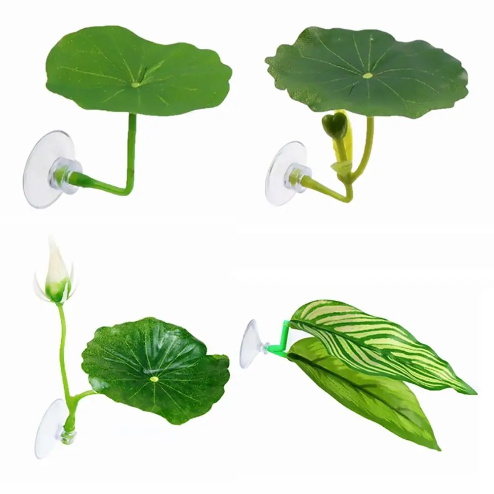Plastic Frog Geckos Platform Simulated Lotus Leaves Suction Cup Reptile Basking Area Rest/Hiding/Spawning
Plastic Frog Geckos Platform Simulated Lotus Leaves Suction Cup Reptile Basking Area Rest/Hiding/Spawning