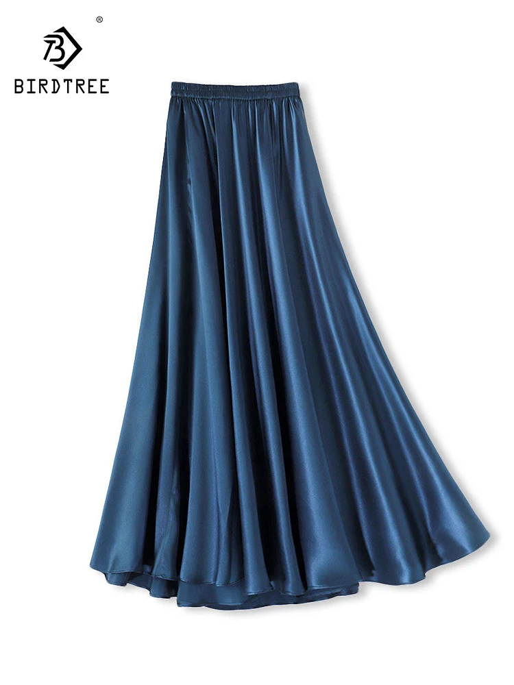 BirdTree-Silk Elegant Satin Skirts, Elastic High Waist Solid, Women Temperament Occupation Commute Skirt, 2026 Summer B64163CC
BirdTree-Silk Elegant Satin Skirts, Elastic High Waist Solid, Women Temperament Occupation Commute Skirt, 2026 Summer B64163CC