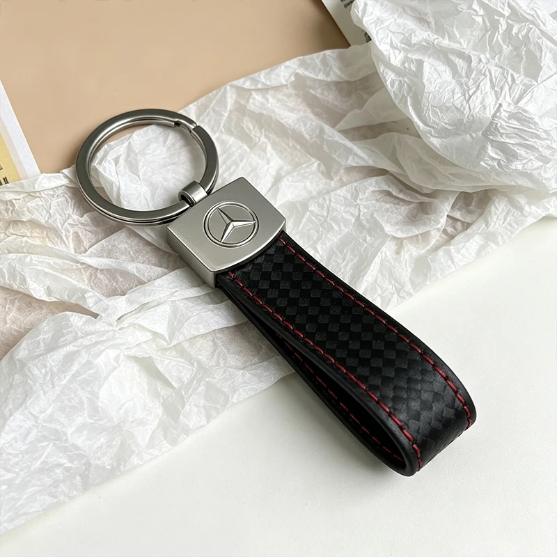 Leather Keychain Holder High Quality Metal Key Key Ring For Mercedes Benz AMG W204 W205 W212 W213 W221 W117 W177 GLA GLE Pendant
Leather Keychain Holder High Quality Metal Key Key Ring For Mercedes Benz AMG W204 W205 W212 W213 W221 W117 W177 GLA GLE Pendant