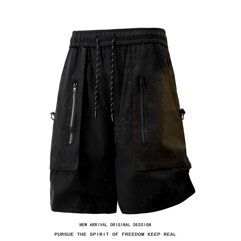 2026 New Summer Male Short Pants Black Men's Bermuda Cargo Shorts Japanese Streetwear Style Beach Shorts M-5XL
2026 New Summer Male Short Pants Black Men's Bermuda Cargo Shorts Japanese Streetwear Style Beach Shorts M-5XL