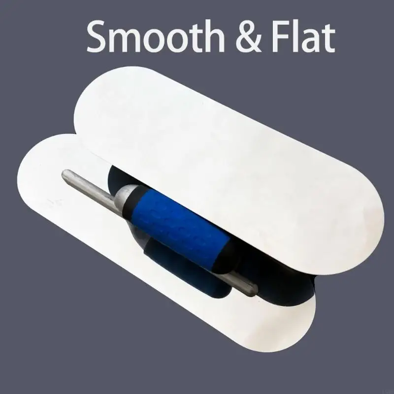 3 Piece Round Plastering Trowel Set Stainless Steel Pool Trowel for Various Construction and Home Improvement Tasks L5BE
3 Piece Round Plastering Trowel Set Stainless Steel Pool Trowel for Various Construction and Home Improvement Tasks L5BE