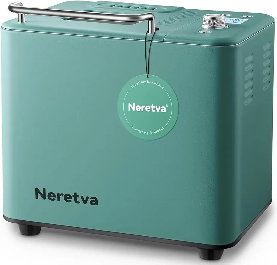 Машина для хлебопечки Neretva, автоматическая хлебопечка 20 в 1, 2 фунта, с настройкой без глютена для заправки пиццы, цифровая, программируемая
Машина для хлебопечки Neretva, автоматическая хлебопечка 20 в 1, 2 фунта, с настройкой без глютена для заправки пиццы, цифровая, программируемая
