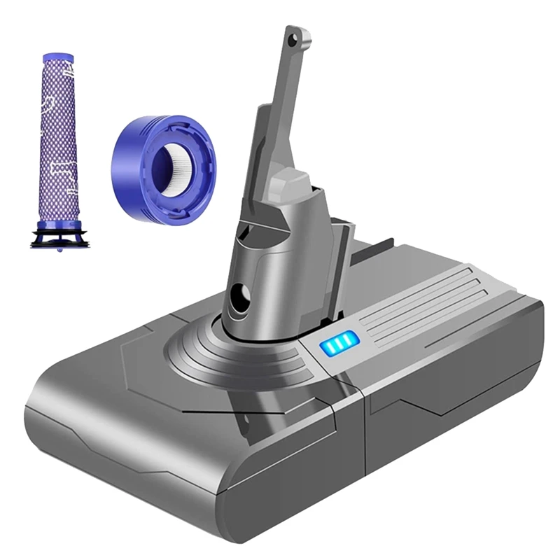 21.6V V8 Battery Adapter+Pre-Filter+Rear Filter Accessories Replace For Dyson V8 Batteries V8 Absolute V8 Animal Vacuum Cleaner
21.6V V8 Battery Adapter+Pre-Filter+Rear Filter Accessories Replace For Dyson V8 Batteries V8 Absolute V8 Animal Vacuum Cleaner