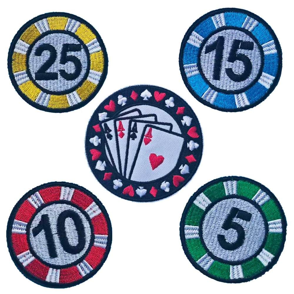 Cute Playing Card Iron-on Patch Thrifting Emblem Clothing Accessories Chips Badge Sticker Embroidered Embroidery Sticker Patches
Cute Playing Card Iron-on Patch Thrifting Emblem Clothing Accessories Chips Badge Sticker Embroidered Embroidery Sticker Patches