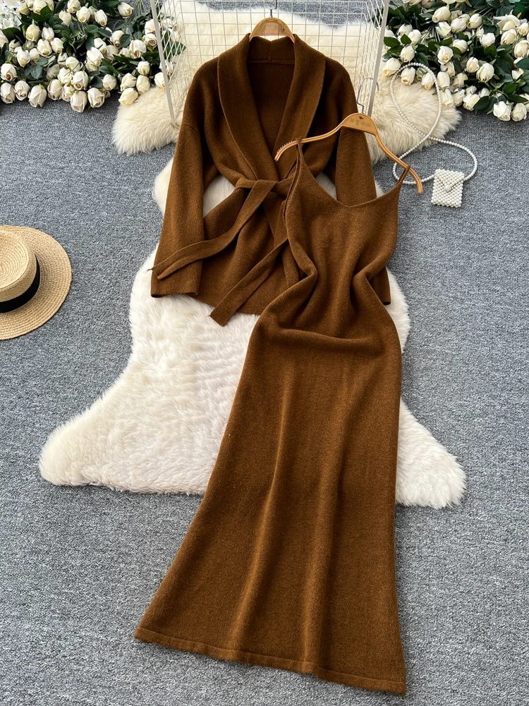 Женский свободный крой Long Sve, вязаный открытый кардиган, пальто с поясом на талии, базовый слой Dr, повседневный комплект Faion, осенняя одежда
Женский свободный крой Long Sve, вязаный открытый кардиган, пальто с поясом на талии, базовый слой Dr, повседневный комплект Faion, осенняя одежда