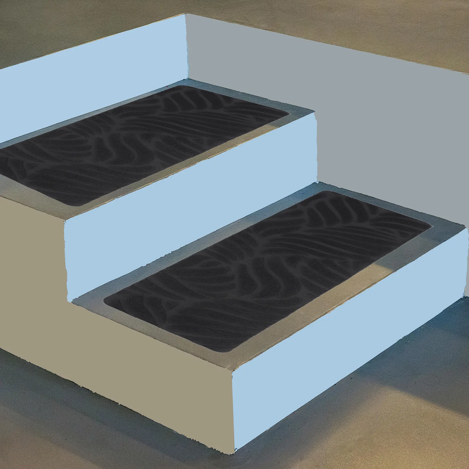 2Pcs Non Slip Stair Treads Indoor Peel Stick Safety Carpet Rug Embossed Pattern Steps Covers for Kids Elders Dogs
2Pcs Non Slip Stair Treads Indoor Peel Stick Safety Carpet Rug Embossed Pattern Steps Covers for Kids Elders Dogs