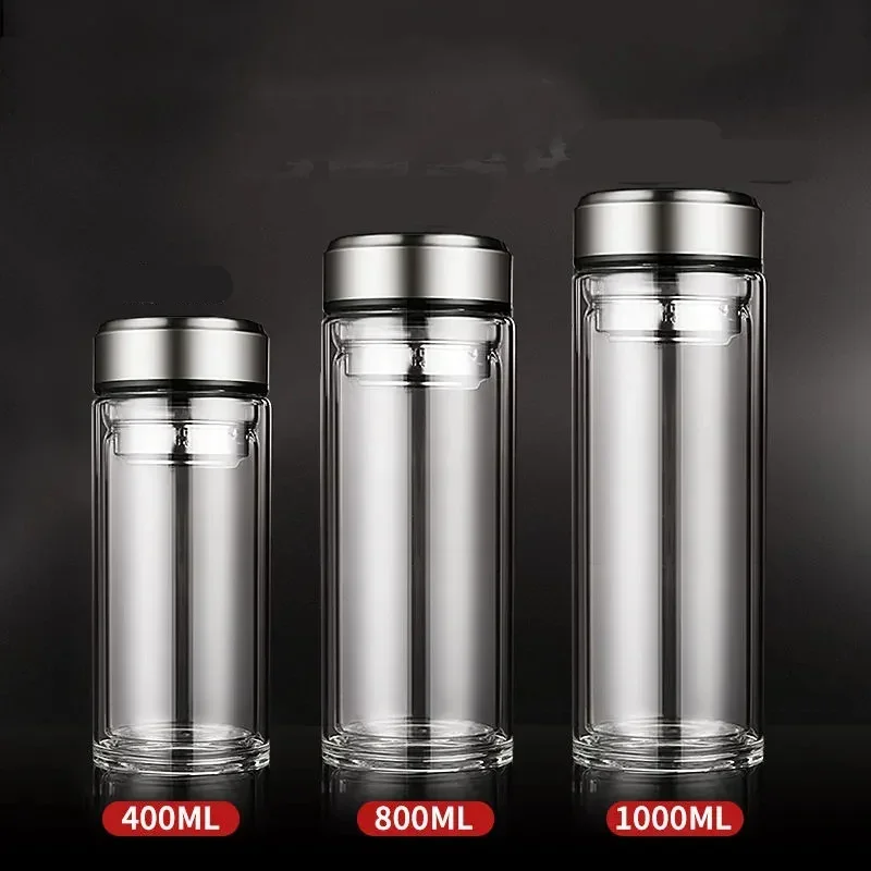 Large-capacity Water Cup Men's Double-layer Glass Cup Thermal Insulation Portable Household Tea
Large-capacity Water Cup Men's Double-layer Glass Cup Thermal Insulation Portable Household Tea