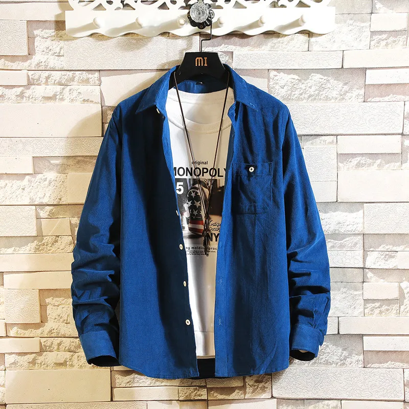 Men's Classic Casual Fashion Corduroy Shirt in Multiple Colors
Men's Classic Casual Fashion Corduroy Shirt in Multiple Colors
