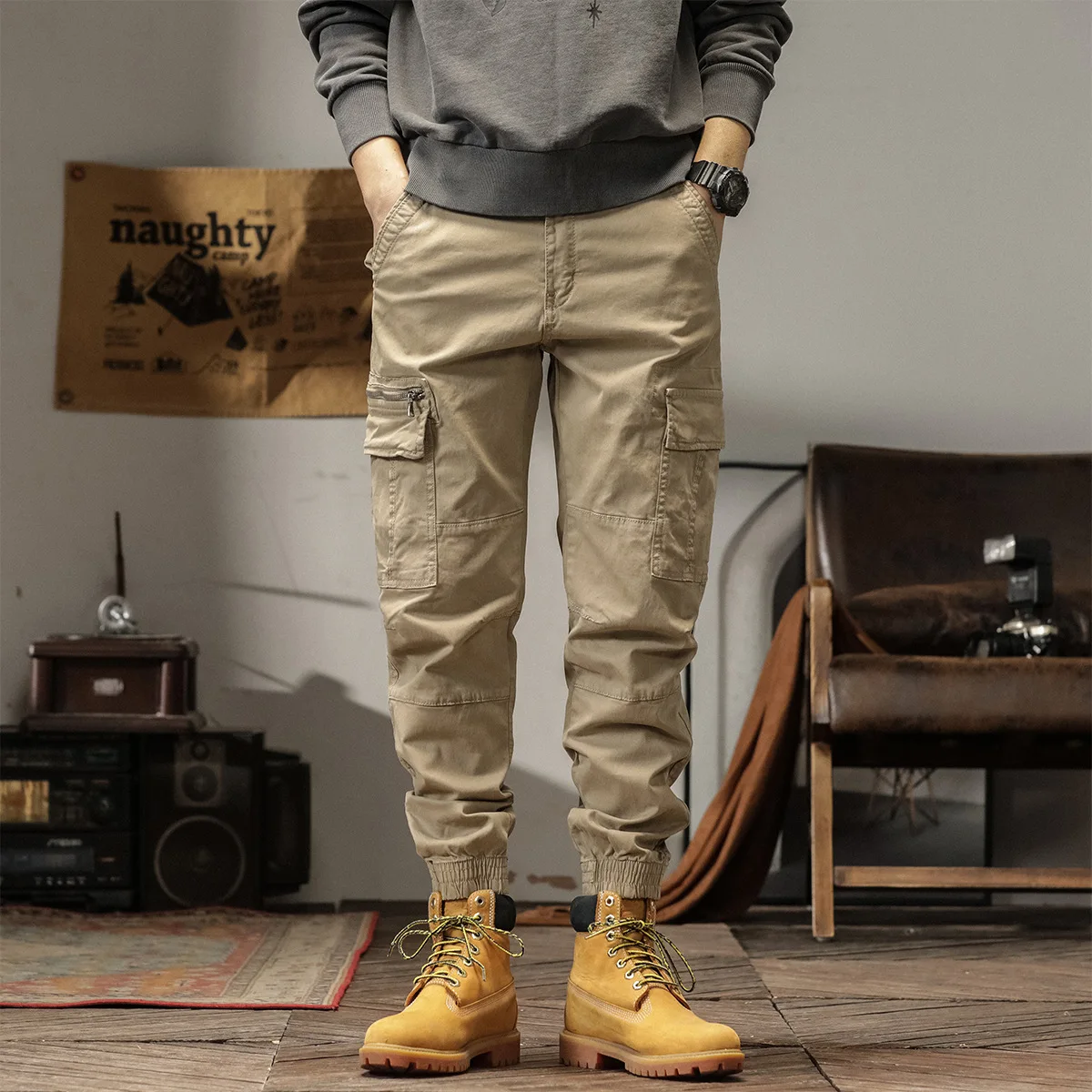 Vintage 2025 New Fashion Men's Camouflage Casual Trendy Simple Basic Loose Multi Pockets Simple Basic Jogger Trousers Male Pants
Vintage 2025 New Fashion Men's Camouflage Casual Trendy Simple Basic Loose Multi Pockets Simple Basic Jogger Trousers Male Pants