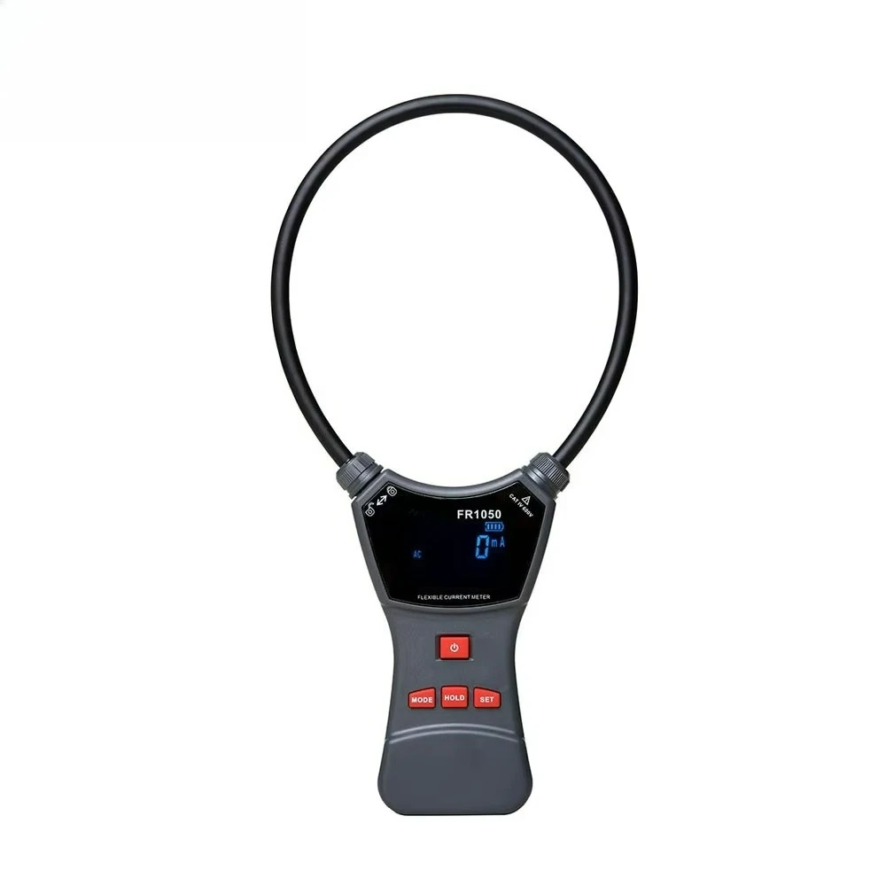 FR1050 Digital 750 Volt AC 1000 Volt DC 10000 Amps Current Flexible Clamp Meter Multimeter Voltage Resistance Tester
FR1050 Digital 750 Volt AC 1000 Volt DC 10000 Amps Current Flexible Clamp Meter Multimeter Voltage Resistance Tester