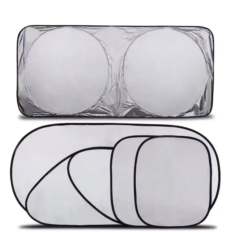 Universal 6Pcs Car Sunshade Set Front Rear Side Windows UV Protection Cover