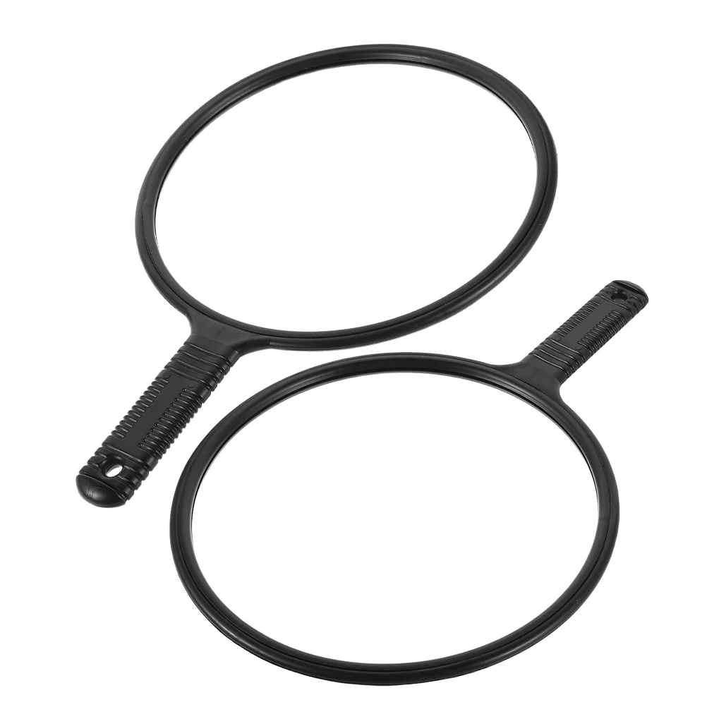 2Pcs Salon Hand Mirror Large Round Hd Reflective Surface Ergonomic Handle for Haircut Makeup Grooming Hairdressing Handheld
2Pcs Salon Hand Mirror Large Round Hd Reflective Surface Ergonomic Handle for Haircut Makeup Grooming Hairdressing Handheld