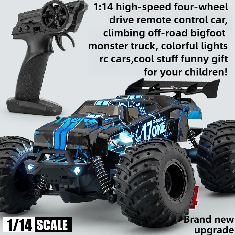 Cool Stuff Toy Car Funny Gift-Kawaii 1:14 High-speed 4WD Rc Truck,Climbing Off-road Bigfoot Rc Cars,monster Truck,Toys for Boys
Cool Stuff Toy Car Funny Gift-Kawaii 1:14 High-speed 4WD Rc Truck,Climbing Off-road Bigfoot Rc Cars,monster Truck,Toys for Boys