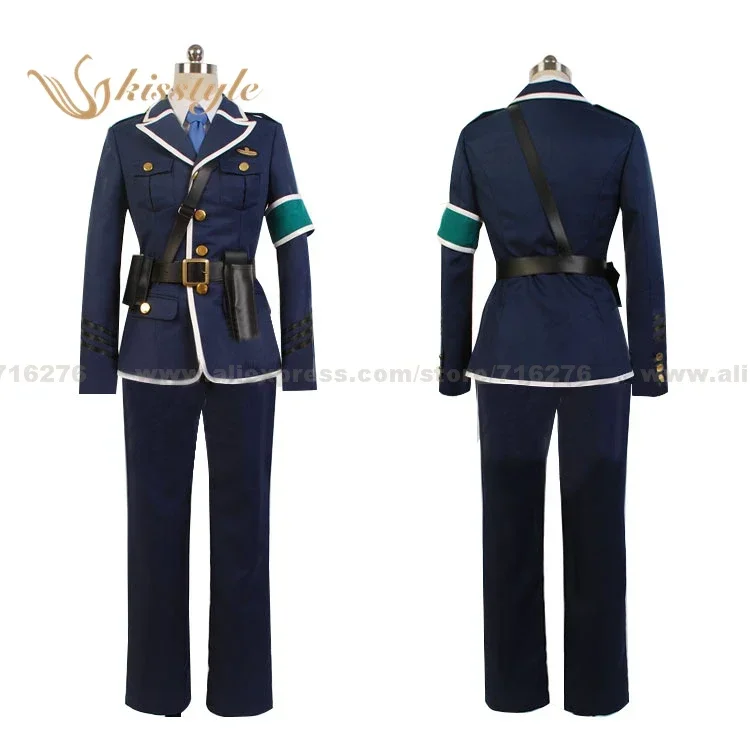Kisstyle Fashion Rail Wars! Nihon Kokuyu Tetsudo Koantai Naoto Takayama Uniform Cosplay Clothing Costume 
Kisstyle Fashion Rail Wars! Nihon Kokuyu Tetsudo Koantai Naoto Takayama Uniform Cosplay Clothing Costume