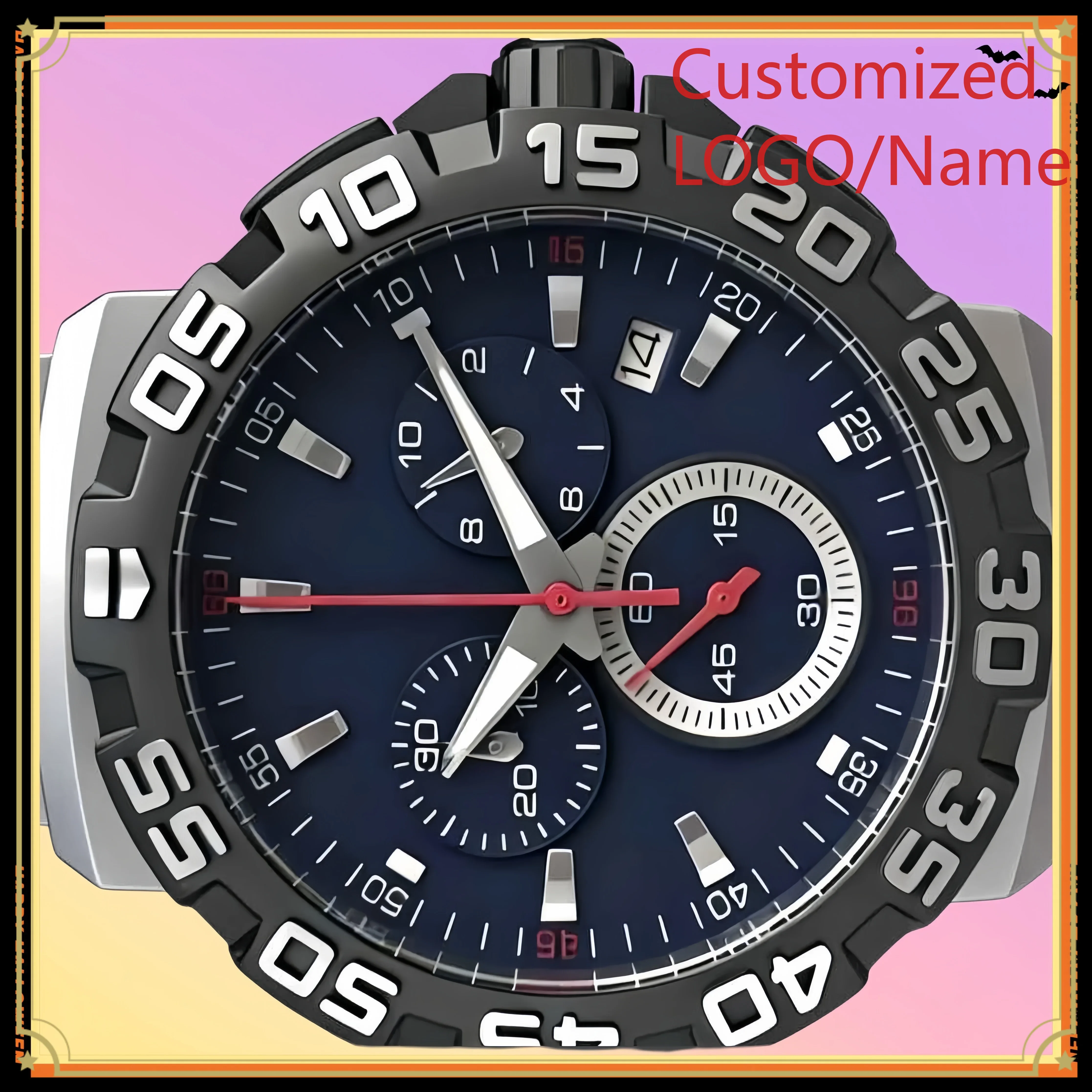 A81 Store Customized Watches 43mm Men's Sports Watch 904L Stainless Steel Quartz Movement
A81 Store Customized Watches 43mm Men's Sports Watch 904L Stainless Steel Quartz Movement