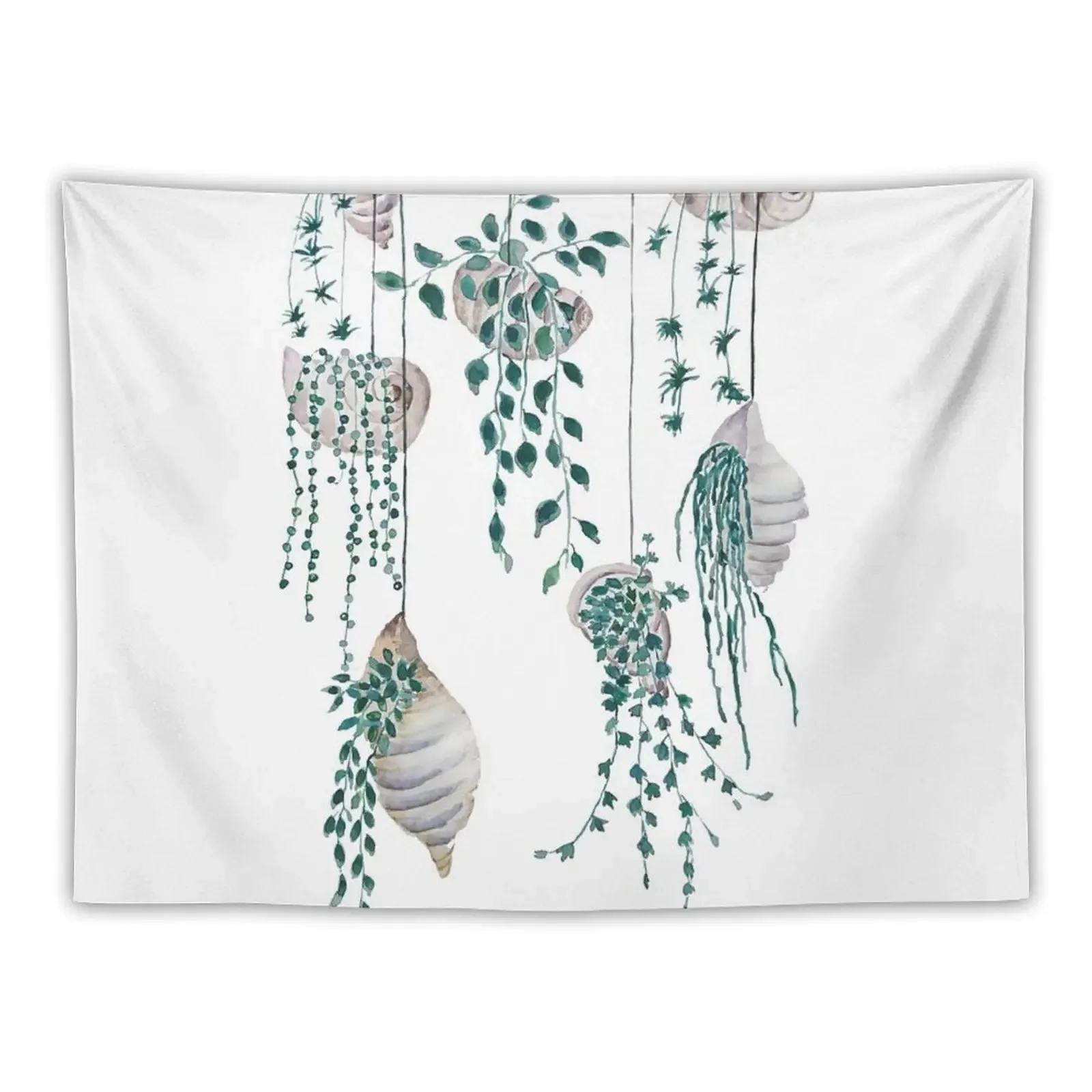 Hanging plants in seashells watercolor Tapestry Bedroom Decor Decor For Room Tapestry
Hanging plants in seashells watercolor Tapestry Bedroom Decor Decor For Room Tapestry