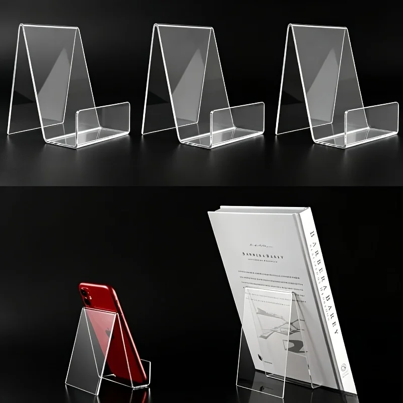8pcs Transparent/Acrylic Display Stands/Photo Frames/Brochures/Art Pieces/Small Picture Stands/Postcard Display Stands
8pcs Transparent/Acrylic Display Stands/Photo Frames/Brochures/Art Pieces/Small Picture Stands/Postcard Display Stands