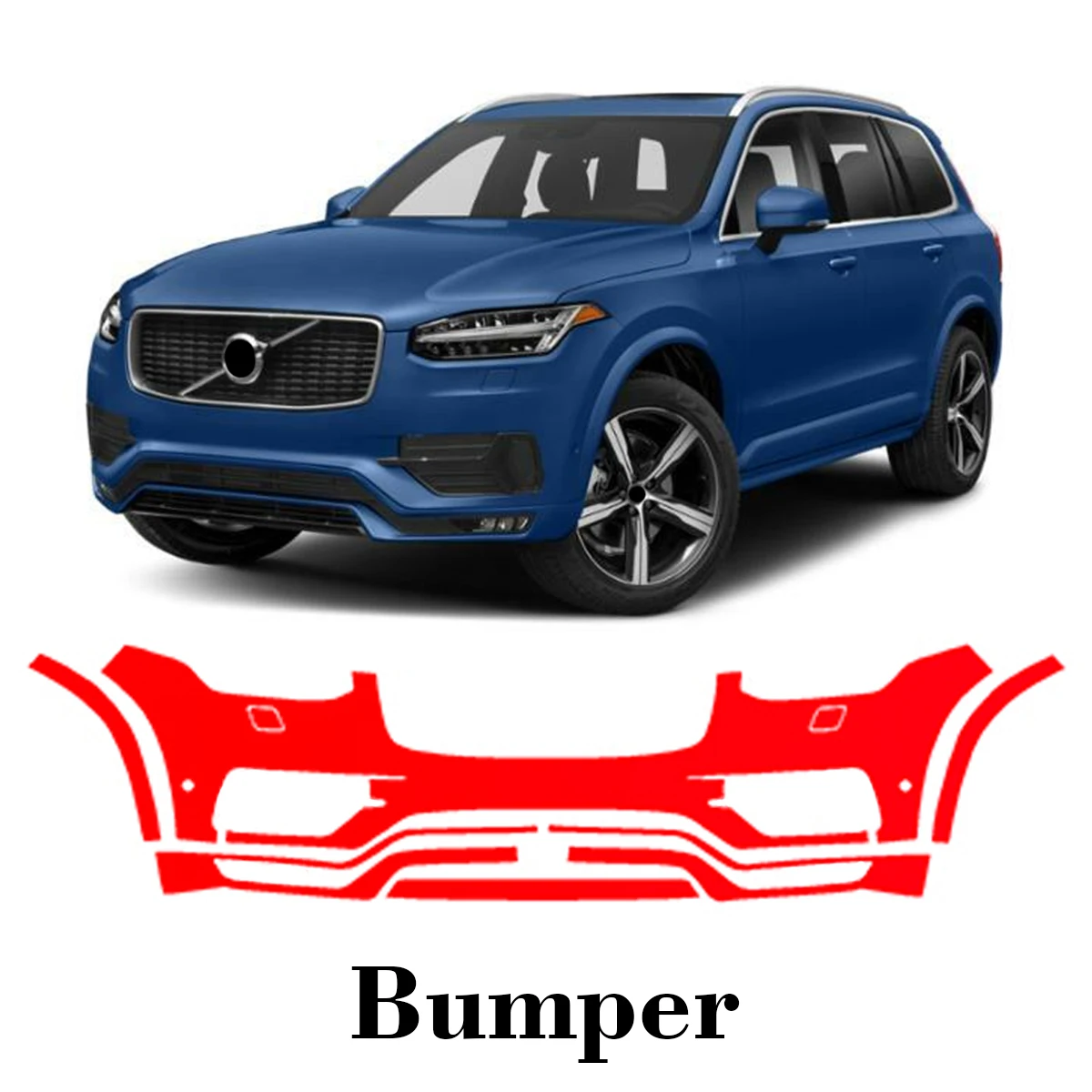 Car Precut Paint Protection Film Front Bumper Anti-scratch Exterior TPU PPF For Volvo XC90 R-Design 16-2019
Car Precut Paint Protection Film Front Bumper Anti-scratch Exterior TPU PPF For Volvo XC90 R-Design 16-2019