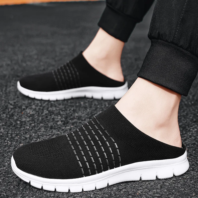 Мужские летние тапочки-шлепанцы из сетки, дышащие, для дома, с толстой подошвой, модные, для пар, прогулочные, Chanclas Hombre
Мужские летние тапочки-шлепанцы из сетки, дышащие, для дома, с толстой подошвой, модные, для пар, прогулочные, Chanclas Hombre