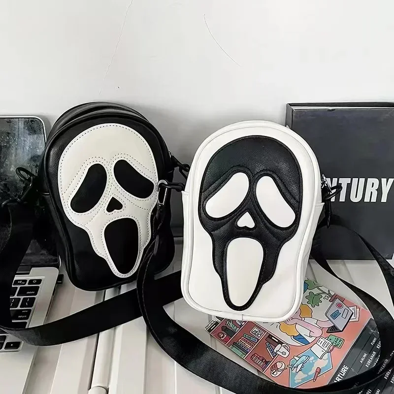 Y2K Vintage Shoulder Bag Halloween Funny Lovely Devil Ghost Bag Ladies Bags Leather Zip Purse PU Handbags Women Crossbody Bags
Y2K Vintage Shoulder Bag Halloween Funny Lovely Devil Ghost Bag Ladies Bags Leather Zip Purse PU Handbags Women Crossbody Bags