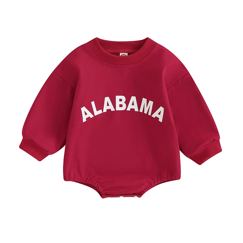 Newborn Autumn Clothes Baby Infant Girl Boys Romper Crewneck Sweatshirts Romper Clothing Letter Print Playsuit Jumpsuits
Newborn Autumn Clothes Baby Infant Girl Boys Romper Crewneck Sweatshirts Romper Clothing Letter Print Playsuit Jumpsuits