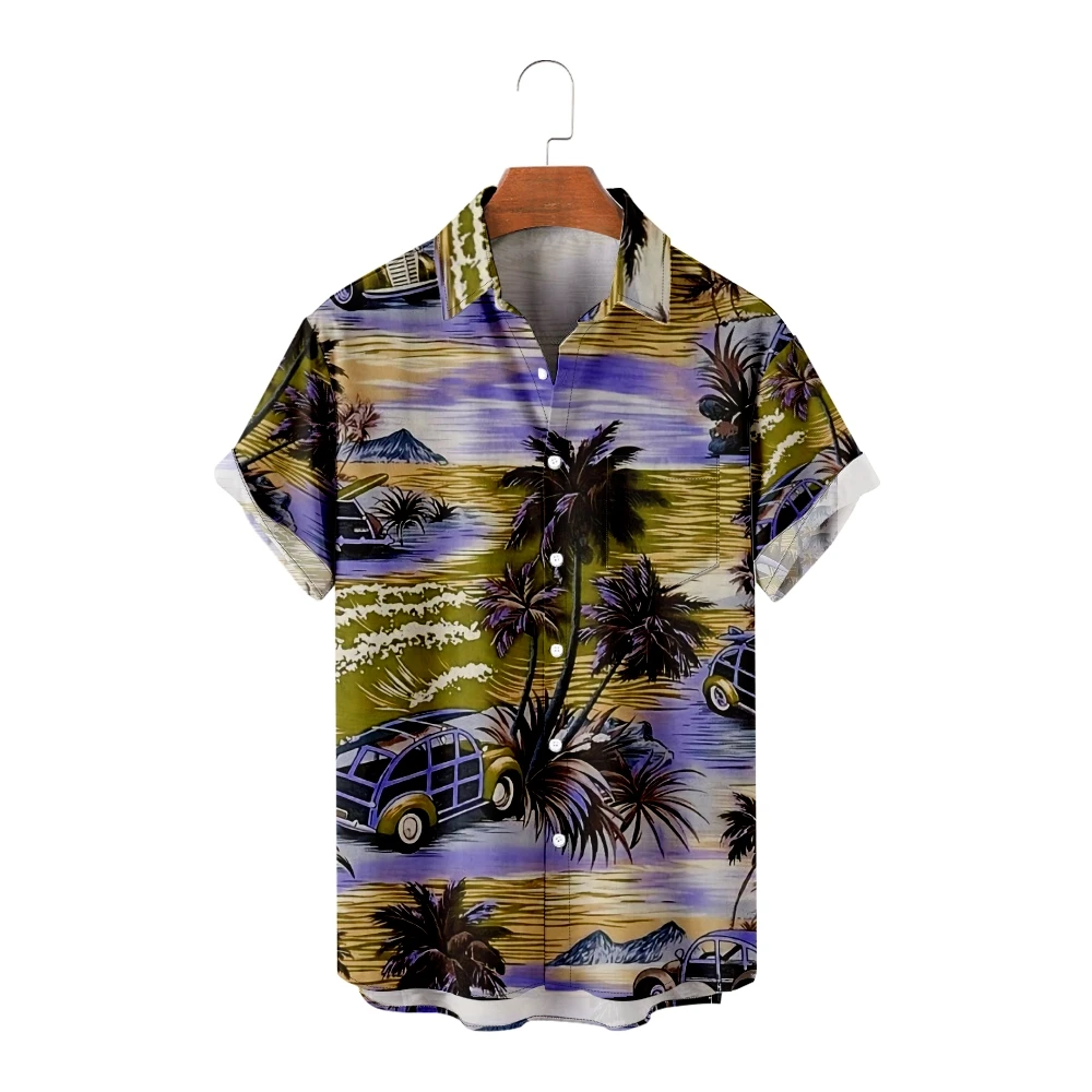 Hawaiian Shirt For Men Summer Fashion Clothes Y2kStreetwear T-Shirt For Men Short Sleeve Oversized Vintage Beach Shirt
Hawaiian Shirt For Men Summer Fashion Clothes Y2kStreetwear T-Shirt For Men Short Sleeve Oversized Vintage Beach Shirt