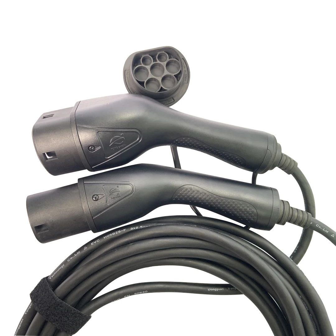 Европейский стандарт IEC 62196-2 16 А 11 кВт электрический автомобильный зарядный кабель Тип 2 EV зарядный кабель
Европейский стандарт IEC 62196-2 16 А 11 кВт электрический автомобильный зарядный кабель Тип 2 EV зарядный кабель