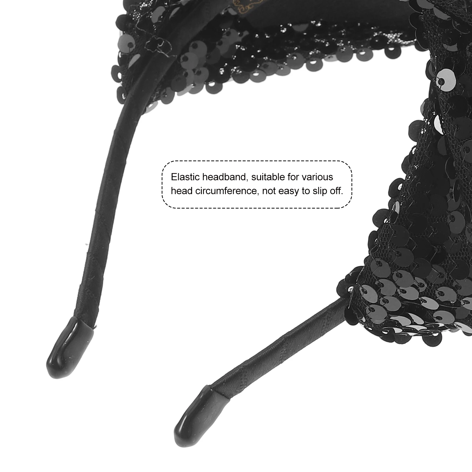 Headbands Sequin Fascinator for Women European American Hat Black Festival Hats Fascinators Bride
Headbands Sequin Fascinator for Women European American Hat Black Festival Hats Fascinators Bride