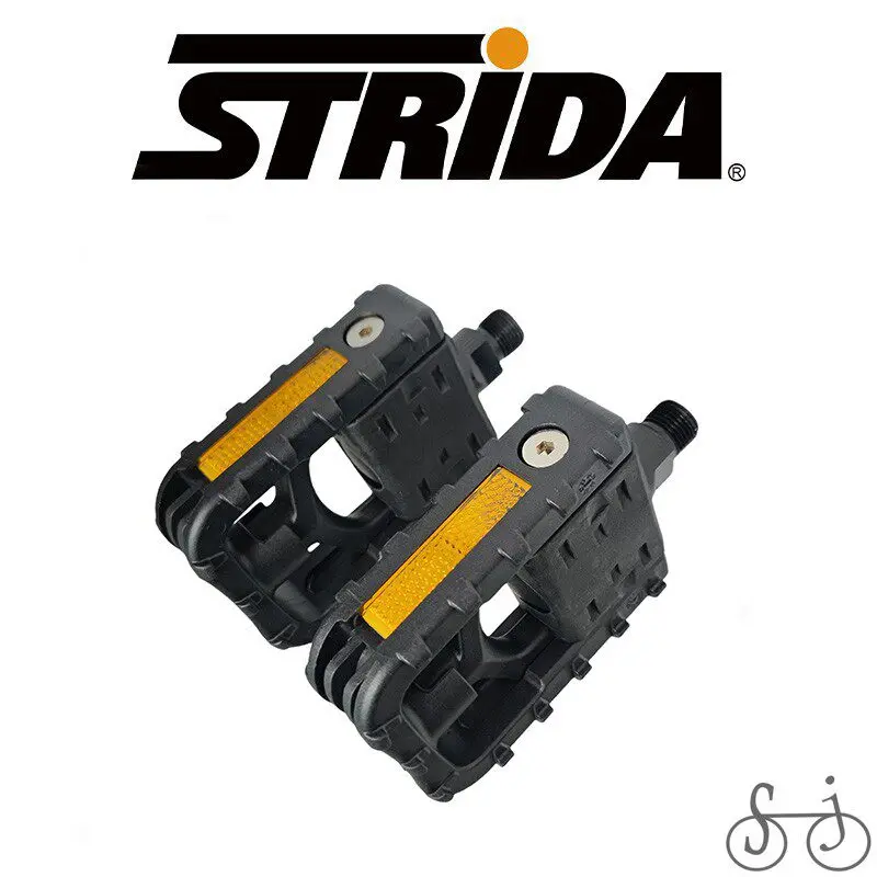STRiDA Folding Bike Folding Pedals Black Anti-Slip Plastic Pedals
STRiDA Folding Bike Folding Pedals Black Anti-Slip Plastic Pedals