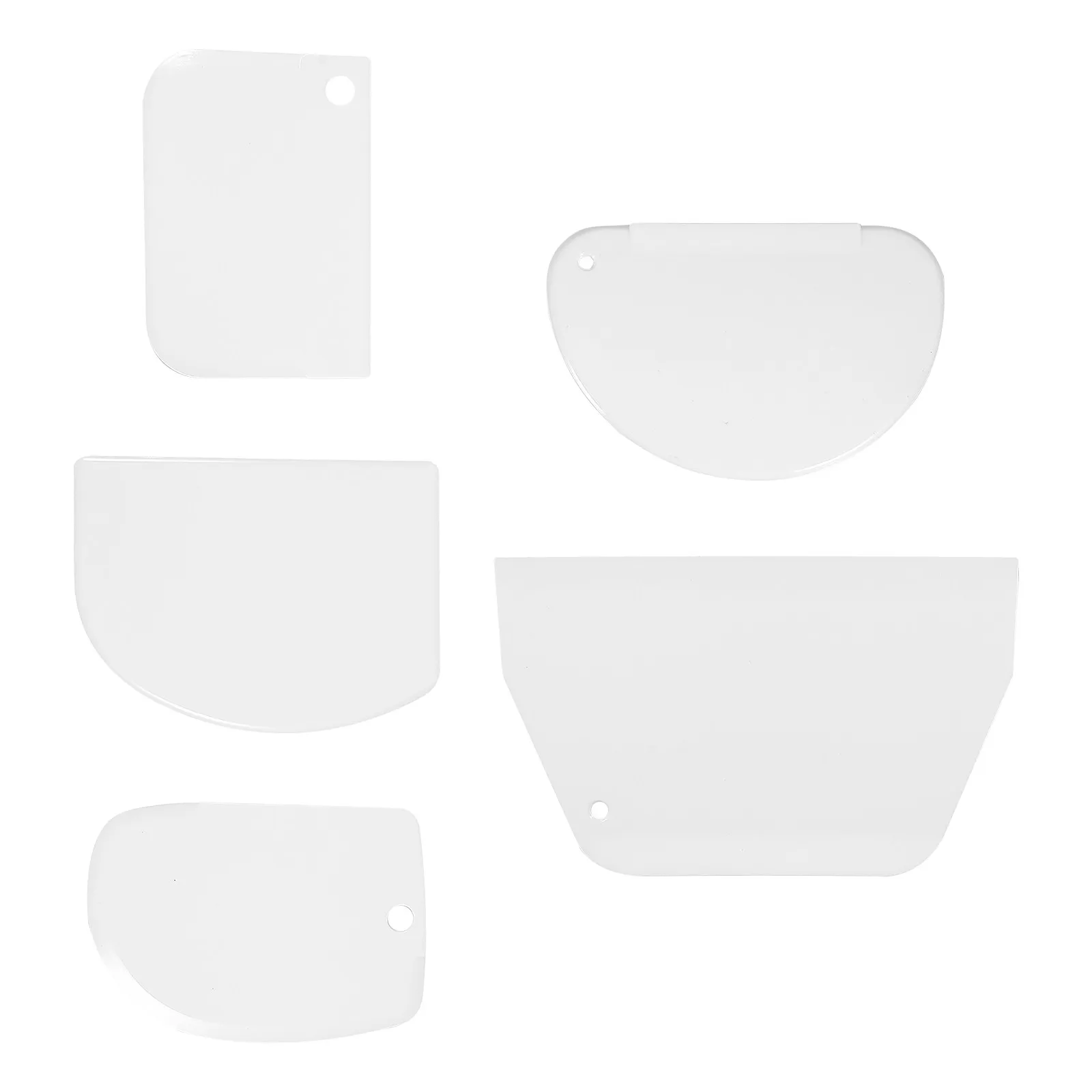 5pcs Set For Baking Plastic Dough Cutter Kitchen Chopper Pastry Tool Fruit Cutter Cake Decorating Supply Handmade Diy Baking
5pcs Set For Baking Plastic Dough Cutter Kitchen Chopper Pastry Tool Fruit Cutter Cake Decorating Supply Handmade Diy Baking