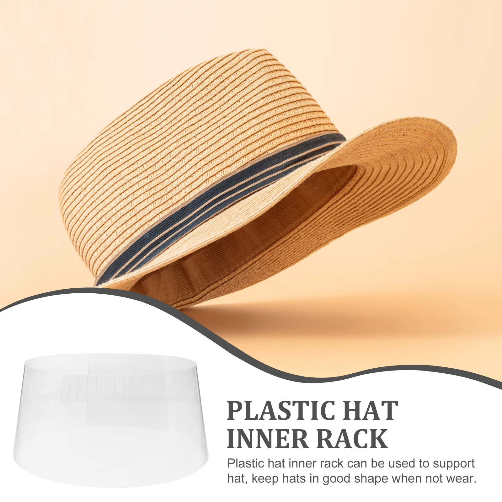 10pcs Hat Inner Support Plastic Smooth Surface Non scratchable Baseball Cap Insert Holder St for Hat Display Home Use
10pcs Hat Inner Support Plastic Smooth Surface Non scratchable Baseball Cap Insert Holder St for Hat Display Home Use