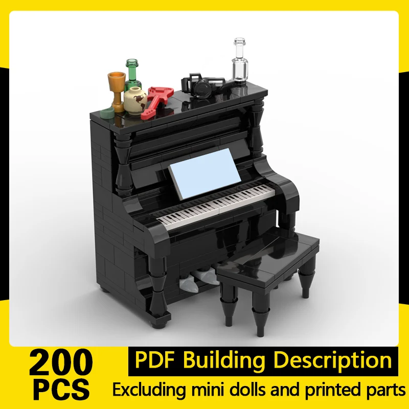 City Street View Model MOC Building Bricks Miniature Upright Piano Modular Technology Gifts Holiday Assemble Children Toys Suit
City Street View Model MOC Building Bricks Miniature Upright Piano Modular Technology Gifts Holiday Assemble Children Toys Suit