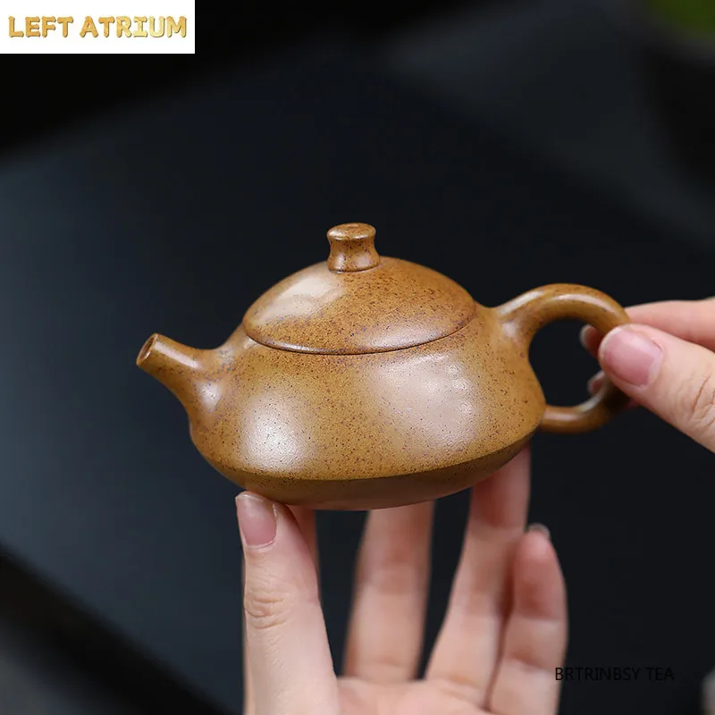 Tradition Yixing Purple Clay Teapot Handmade Beauty Tea Pot Household Small Capacity Kettle Chinese Zisha Teaware Tea Set 90ml
Tradition Yixing Purple Clay Teapot Handmade Beauty Tea Pot Household Small Capacity Kettle Chinese Zisha Teaware Tea Set 90ml