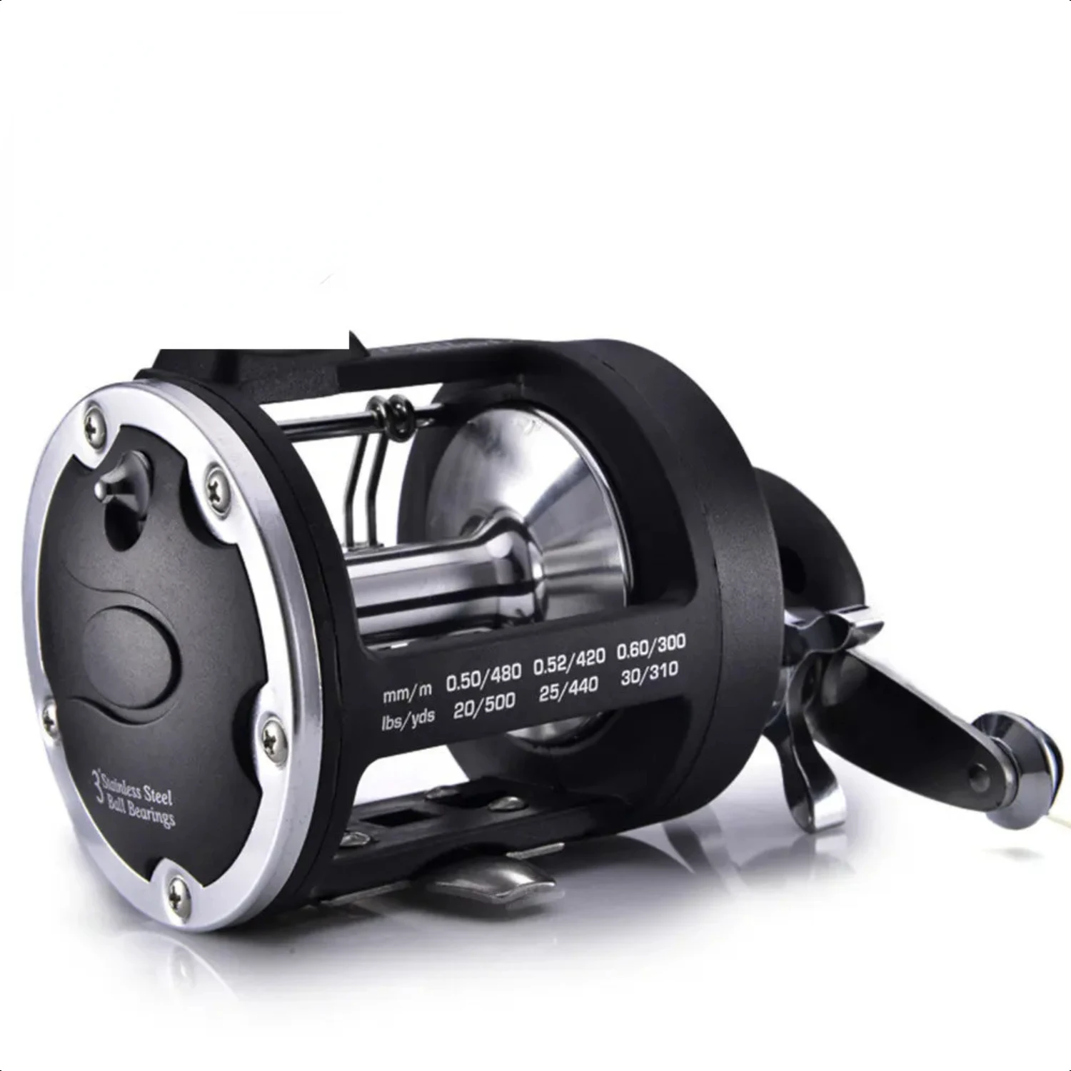 Reliable and Long-Lasting Heavy Duty All Metal Durable Fishing Reel - Ideal Choice for Sea Fishing on Fish Boat - Perfect for An
Reliable and Long-Lasting Heavy Duty All Metal Durable Fishing Reel - Ideal Choice for Sea Fishing on Fish Boat - Perfect for An