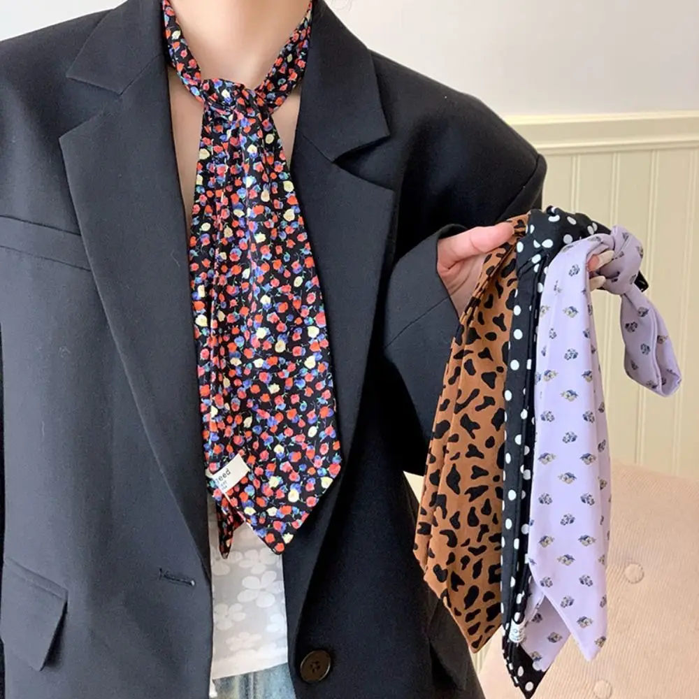 Fashion Ribbon Floral Scarf Printed Thin Polka Dot Scarf Dressing Decoration Neckerchief Long Scarves Wedding
Fashion Ribbon Floral Scarf Printed Thin Polka Dot Scarf Dressing Decoration Neckerchief Long Scarves Wedding