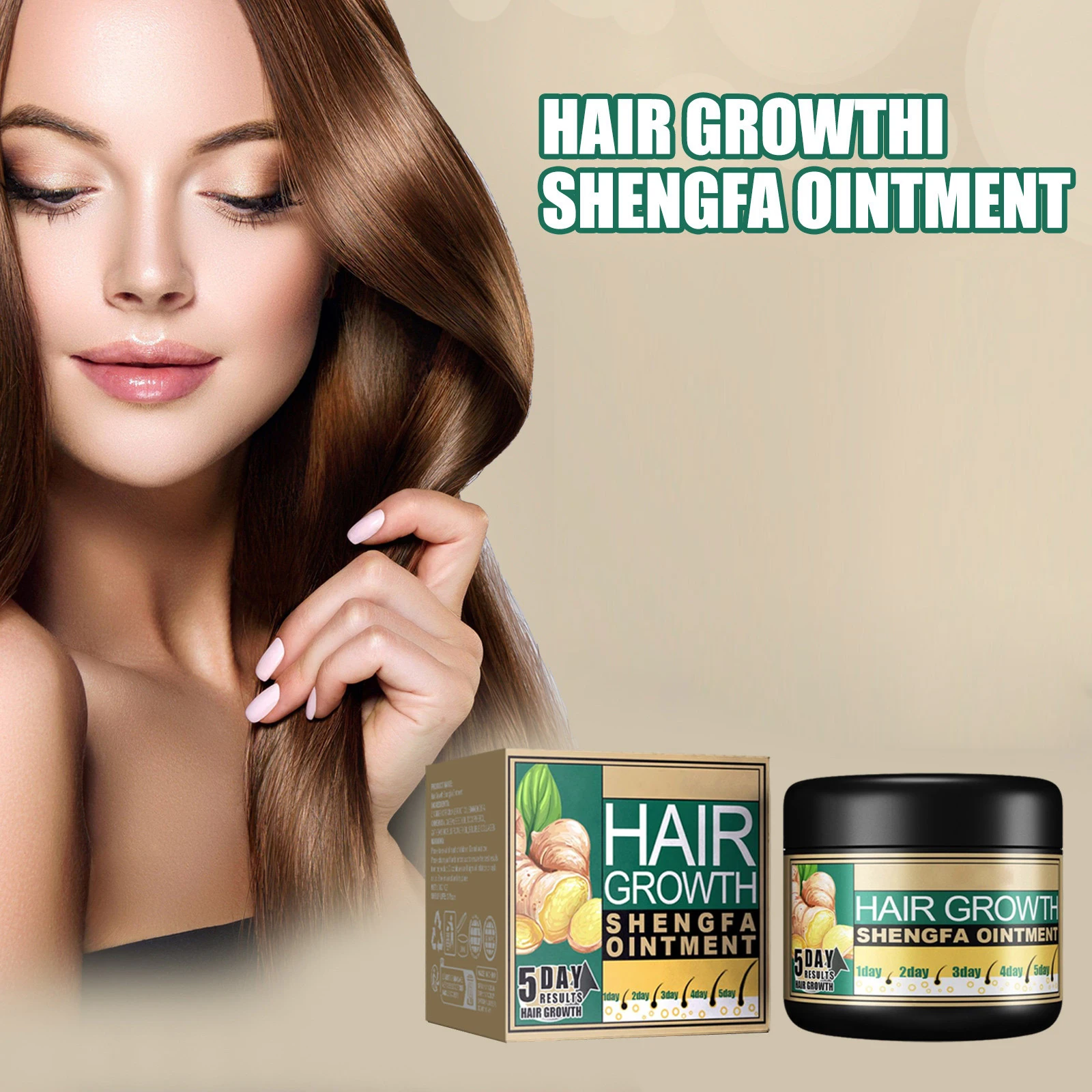 Ginger Hair Care Cream Hair Growth Relieve Hair Loss Baldness Scalp Massage Stimulate Follicle Dense Strengthener Smoothing Care
Ginger Hair Care Cream Hair Growth Relieve Hair Loss Baldness Scalp Massage Stimulate Follicle Dense Strengthener Smoothing Care